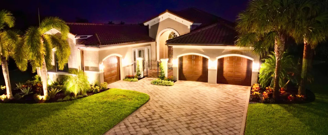 hardscape and landscape lighting upgrades