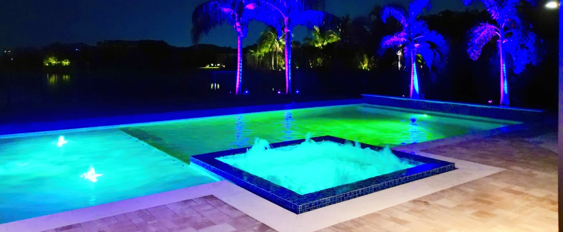 Explanation of how layered landscape lighting works to enhance outdoor spaces and highlight key features