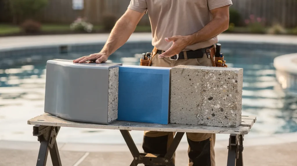 Fiberglass pools are highly resistant to saltwater and coastal conditions, making them well-suited to Fort